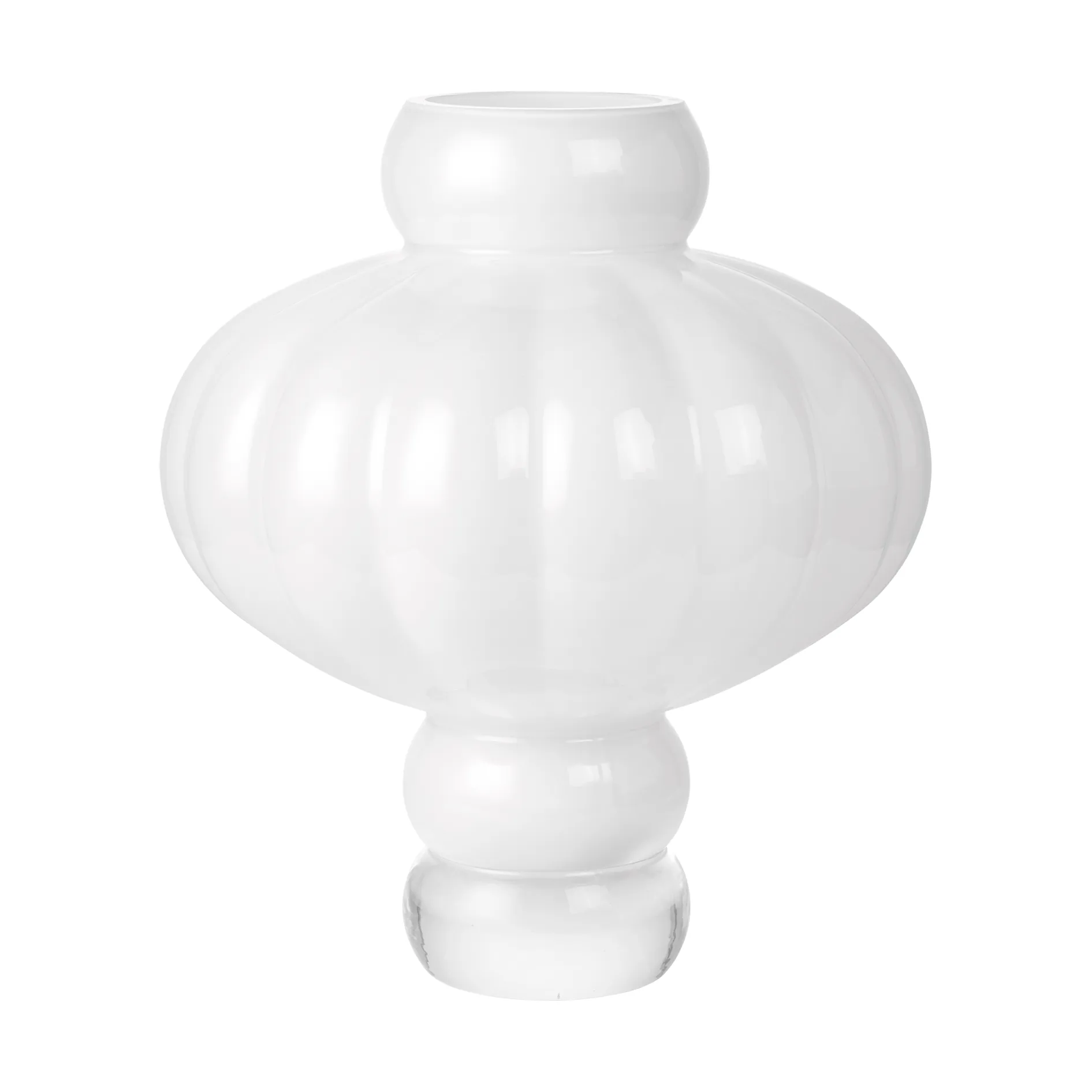 Vaso Balloon 40 cm, Opal White Louise Roe