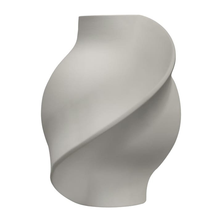 Vaso Pirout 01, 22 cm - Sanded Grey - Louise Roe