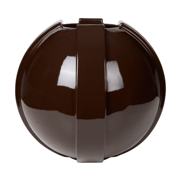 Vaso Vinci 02 39 cm - Marrone Scuro - Louise Roe
