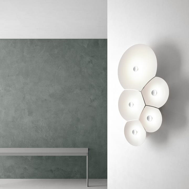 Applique Bulbullia, bianco Luceplan