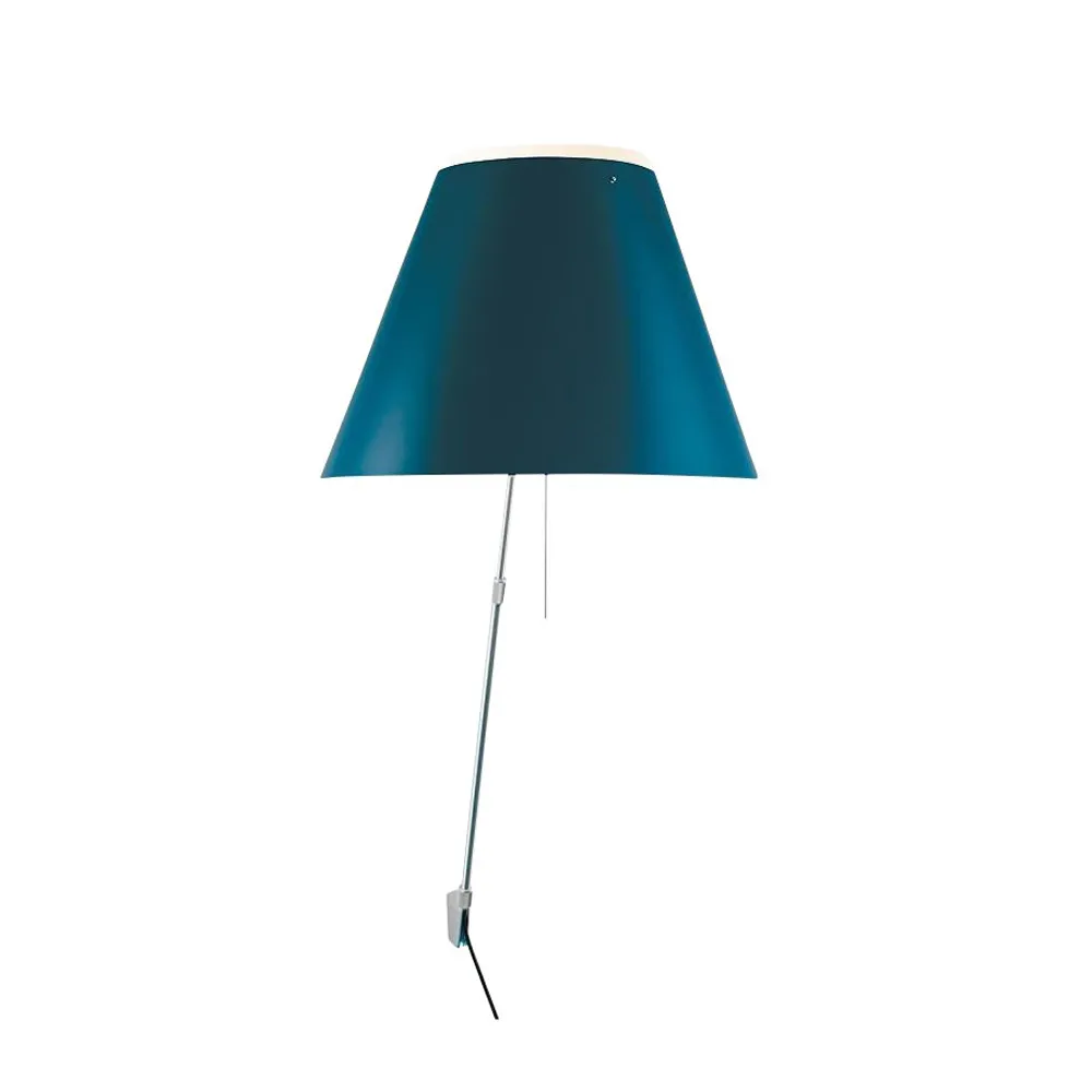 Applique Costanza D13 a, petroleum blue Luceplan