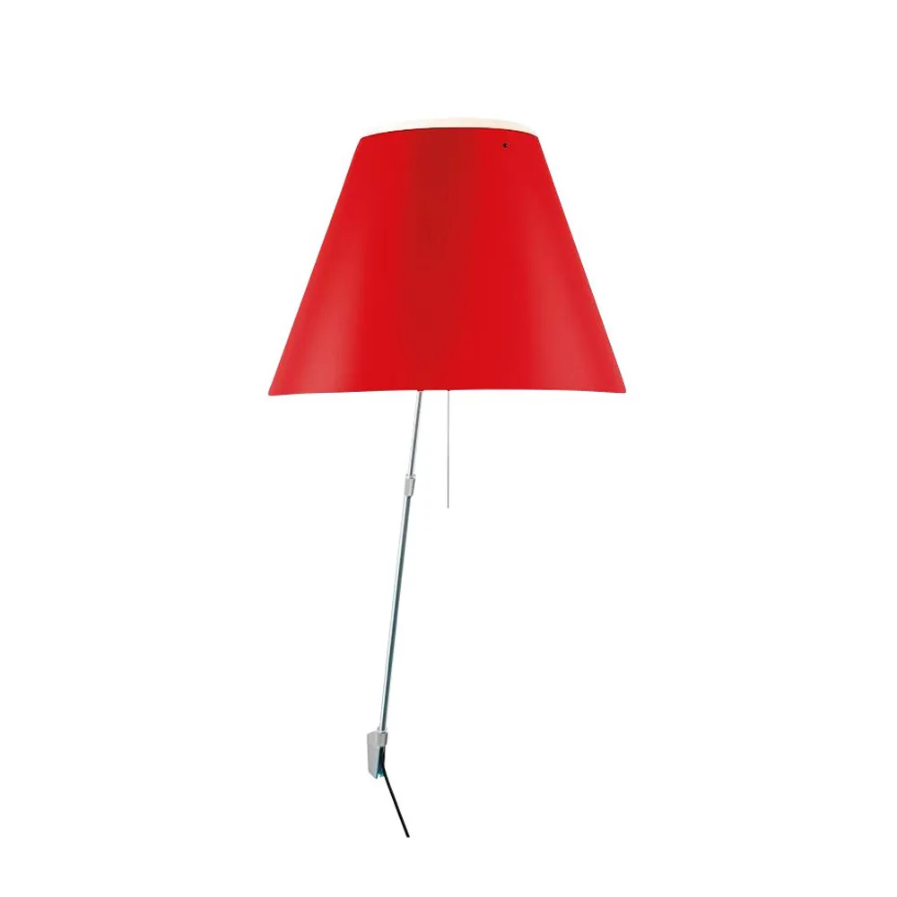Applique Costanza D13 a.i.f, primary red Luceplan