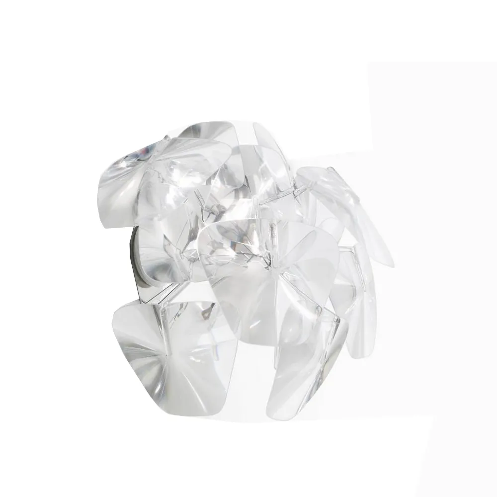 Applique Hope D66/8A, trasparente Luceplan