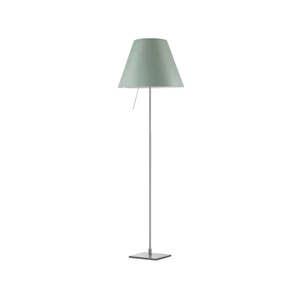 Lampada da pavimento Costanza D13 t.i.f., comfort green Luceplan