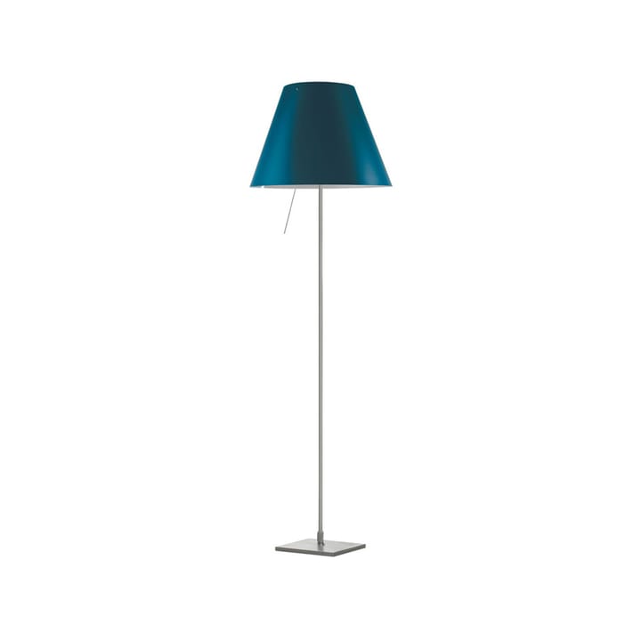 Lampada da pavimento Costanza D13 t.i.f. - petroleum blue - Luceplan