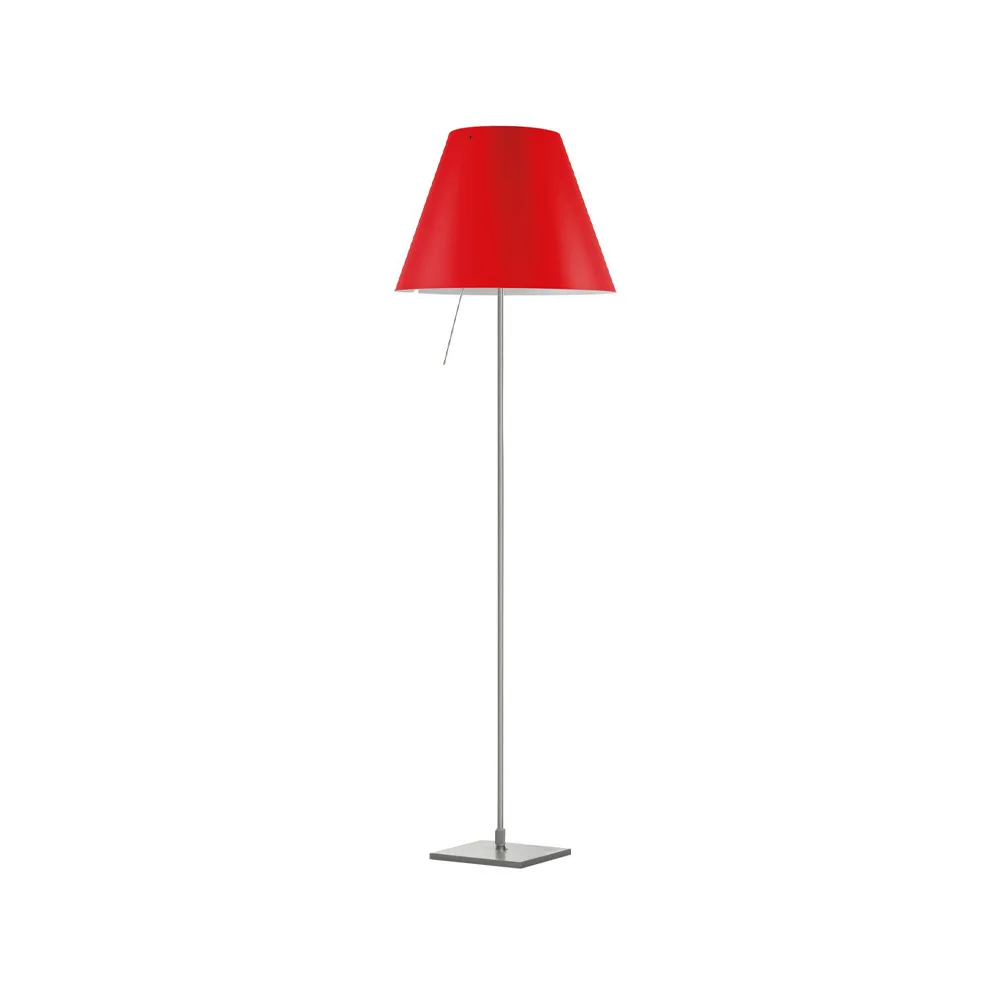 Lampada da pavimento Costanza D13 t.i.f., primary red Luceplan