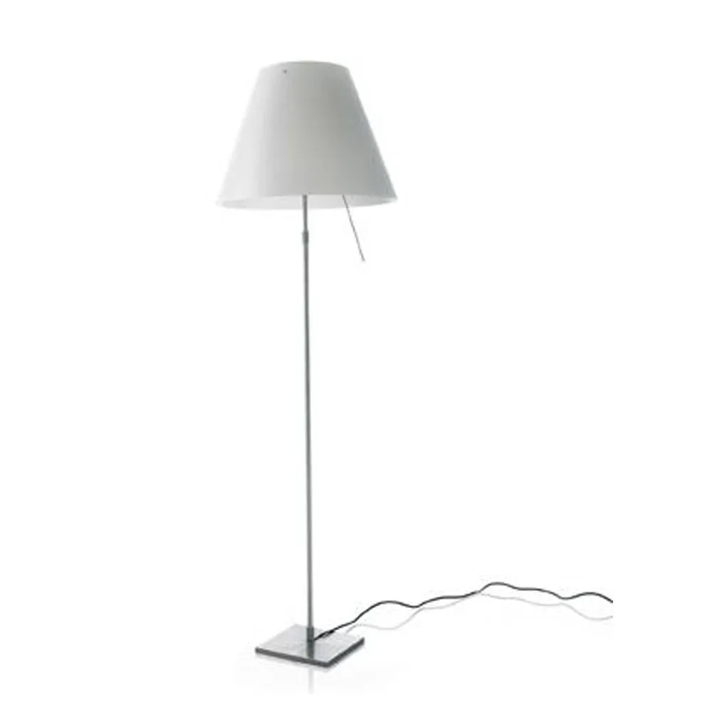 Lampada da pavimento Costanza D13t.c, bianco Luceplan