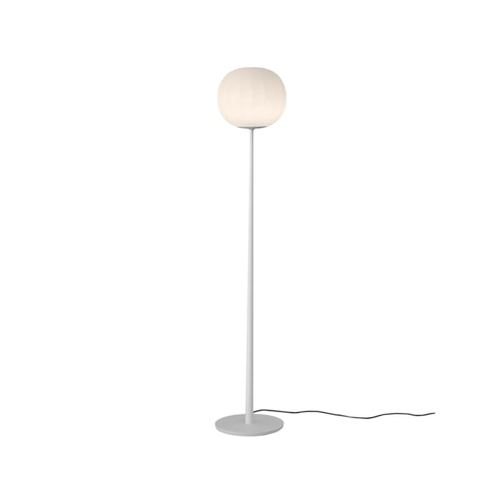 Lampada da pavimento Lita - Ø 30 cm, struttura bianca - Luceplan