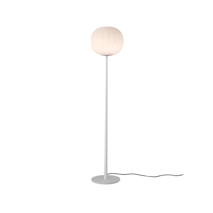 Lampada da pavimento Lita - Ø 42 cm, struttura bianca - Luceplan