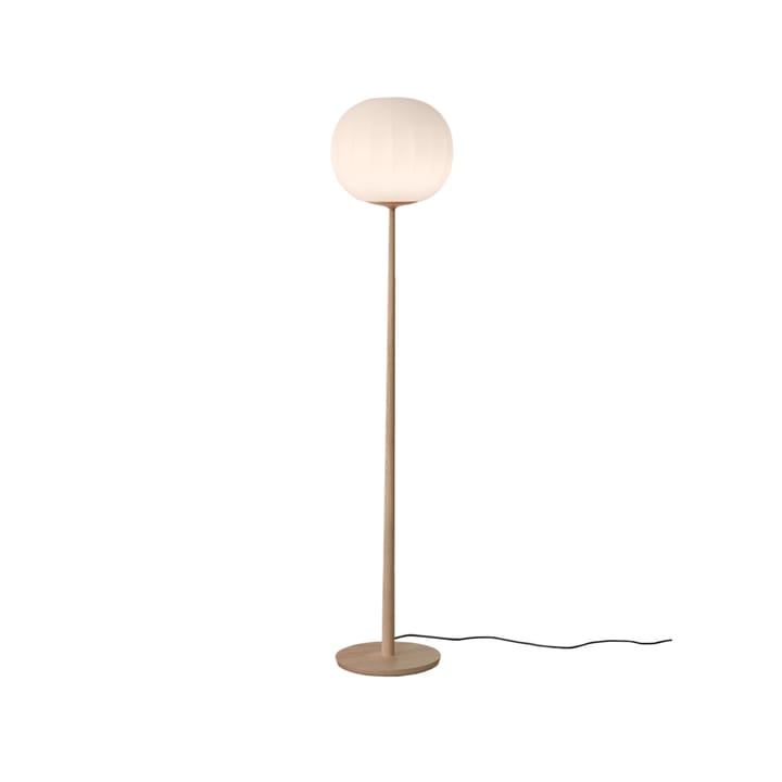 Lampada da pavimento Lita - Ø 42 cm, struttura in frassino - Luceplan