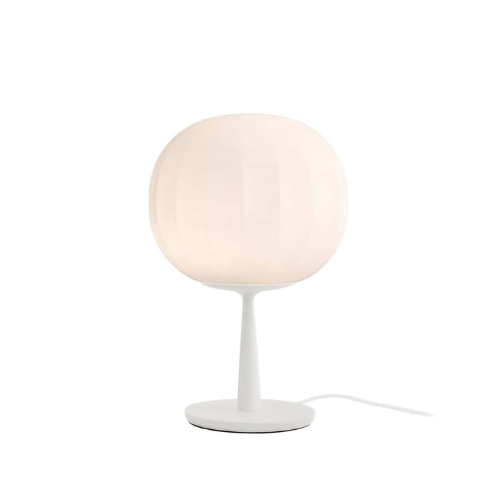 Lampada da tavolo Lita - Ø 18 cm, struttura bianca - Luceplan