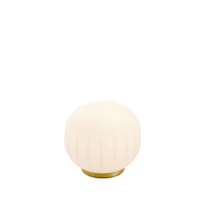 Lampada da tavolo Lita - Ø 18 cm, zoccolo in ottone - Luceplan