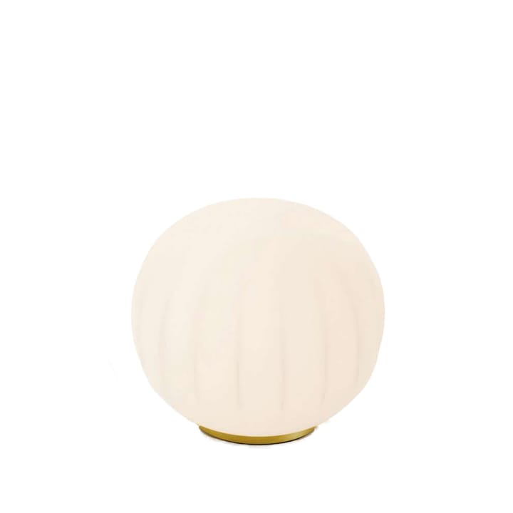 Lampada da tavolo Lita - Ø 30 cm, zoccolo in ottone - Luceplan