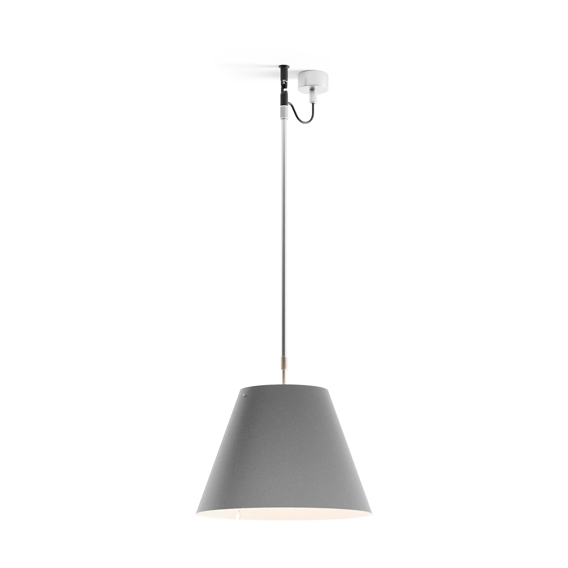 Lampadario Costanza D13 s, concrete Luceplan