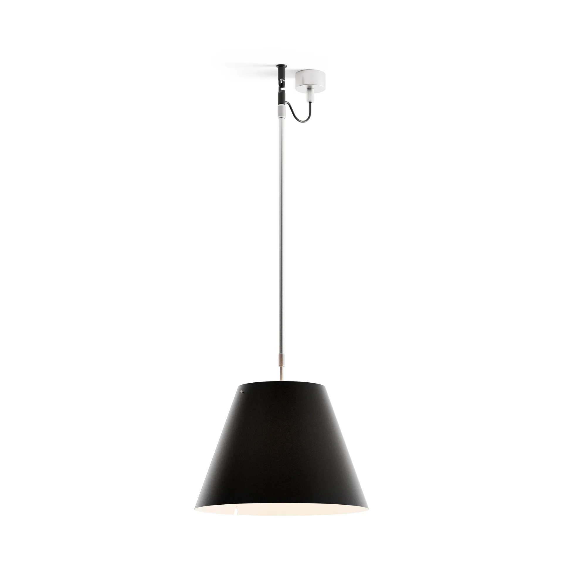 Lampadario Costanza D13 s, liquorice Luceplan