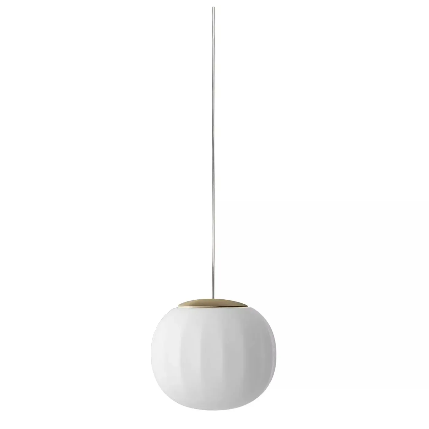 Lampadario Lita, Ø 18 cm, ottone Luceplan