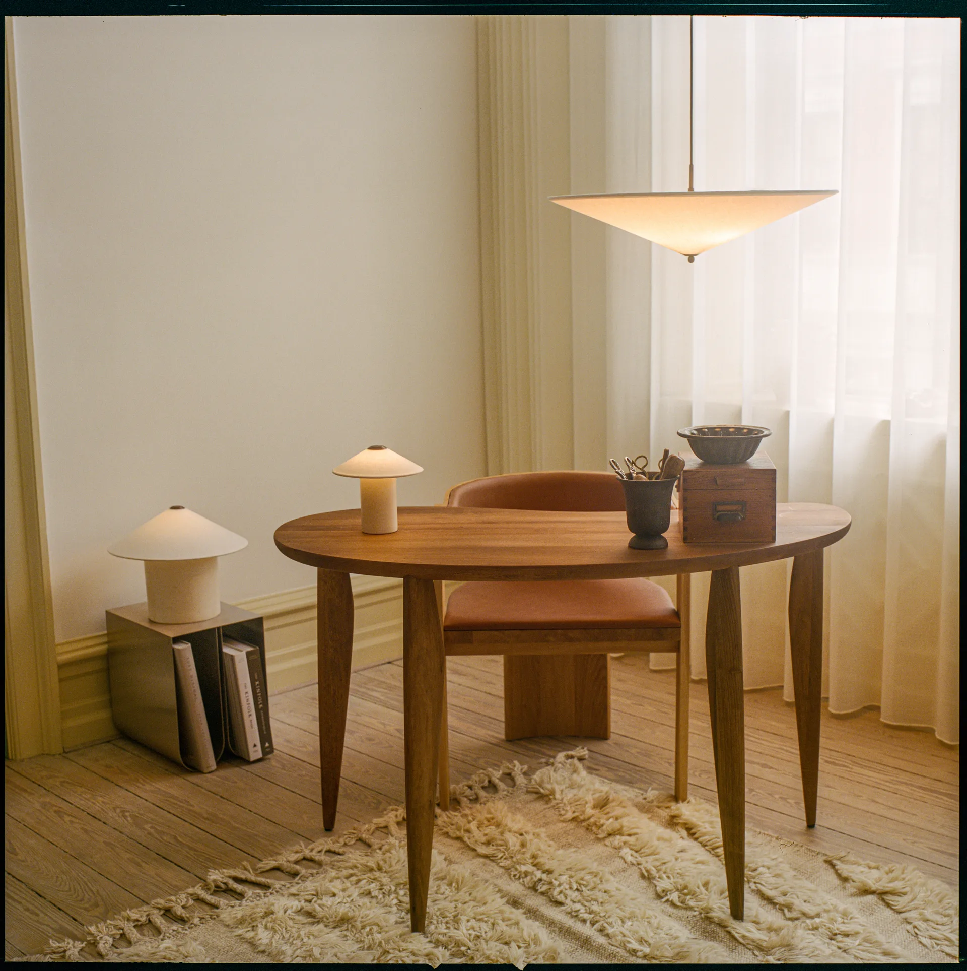 Lampada a sospensione Futé 600, Tela LYFA