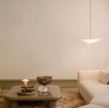 Lampada a sospensione Futé 600 - Tela - LYFA