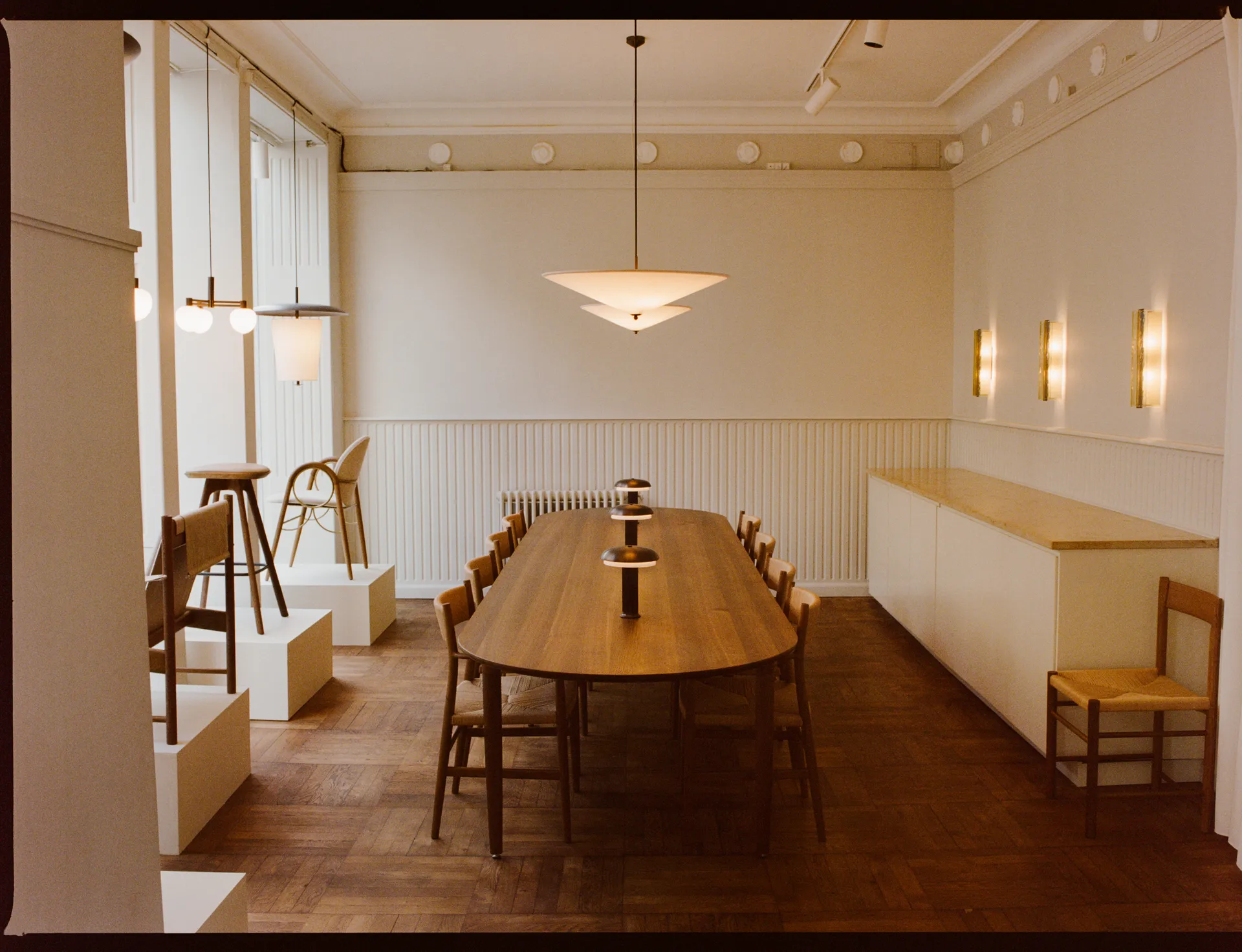 Lampada a sospensione Futé 600, Tela LYFA