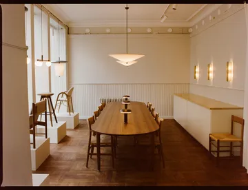 Lampada a sospensione Futé 600 - Tela - LYFA