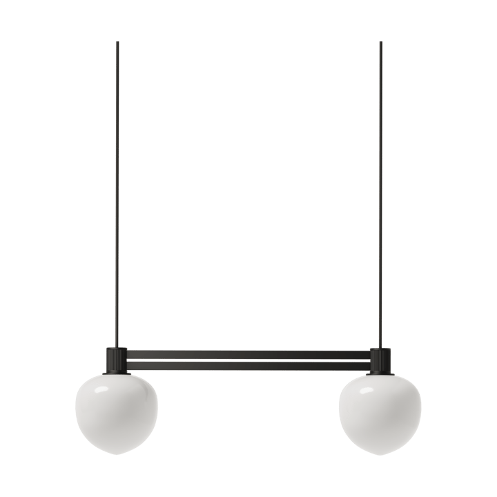 Lampada a sospensione Memoir II Side By Side 120 - Black - LYFA