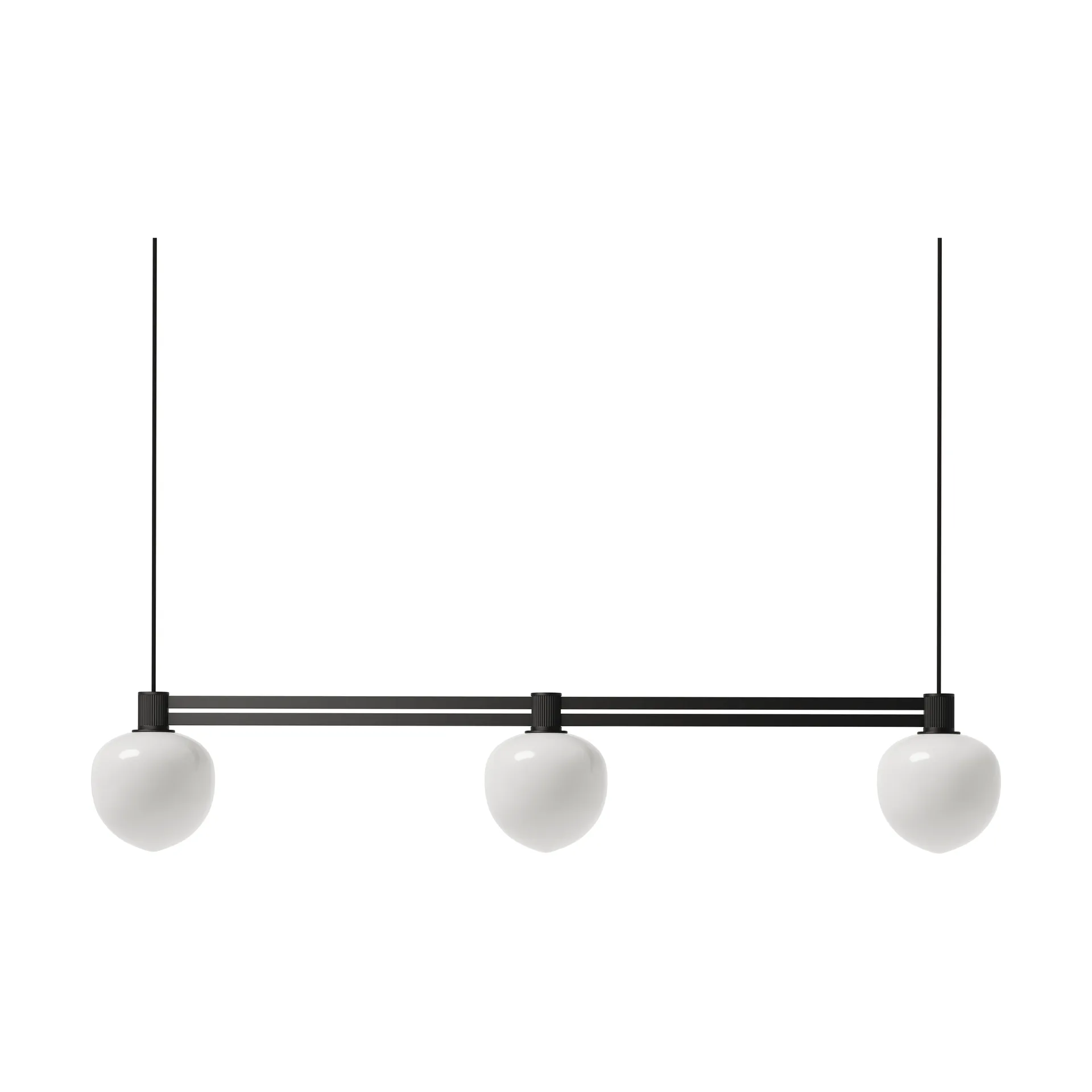 Lampada a sospensione Memoir III Side By Side 120, Black LYFA