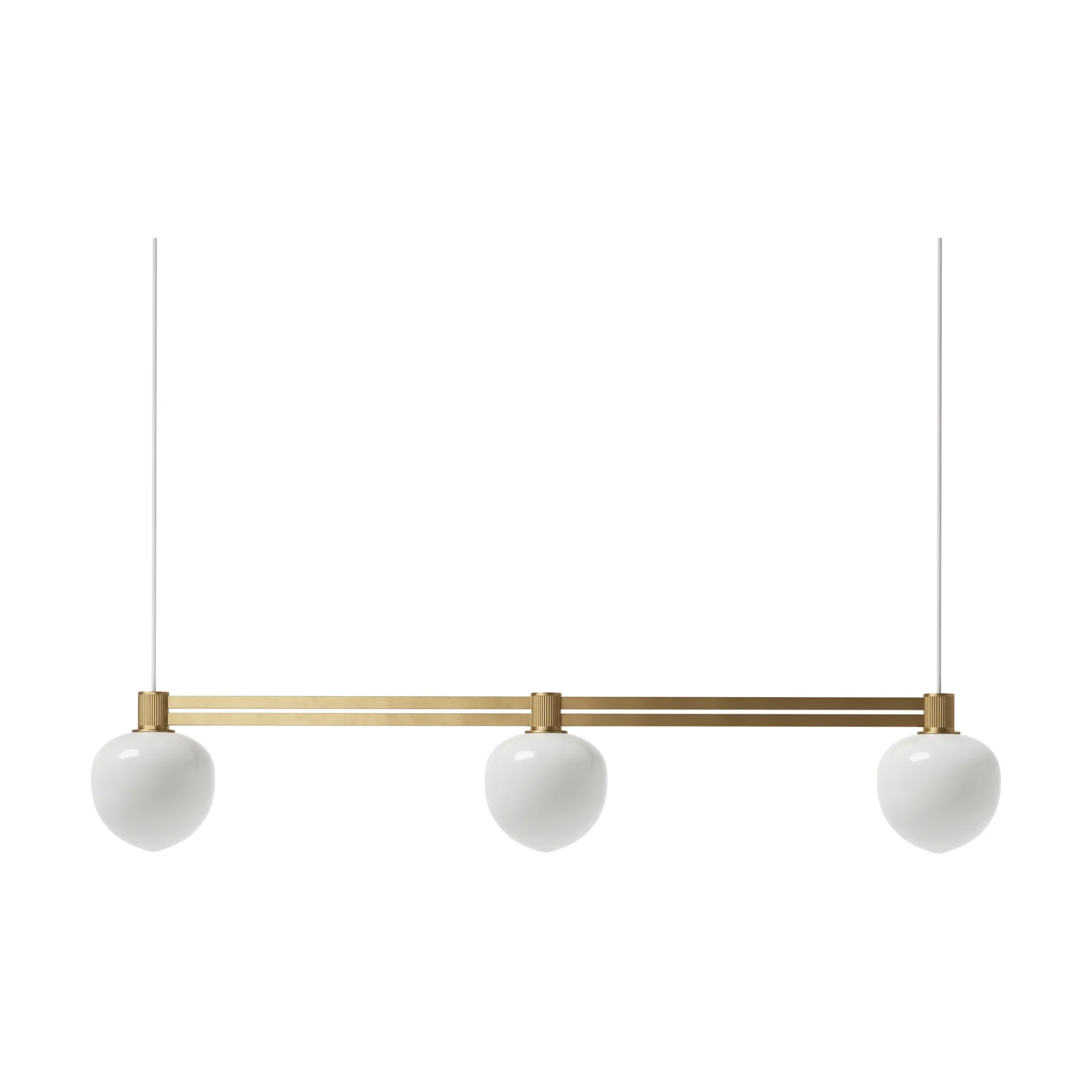 Lampada a sospensione Memoir III Side By Side 120, Brass LYFA