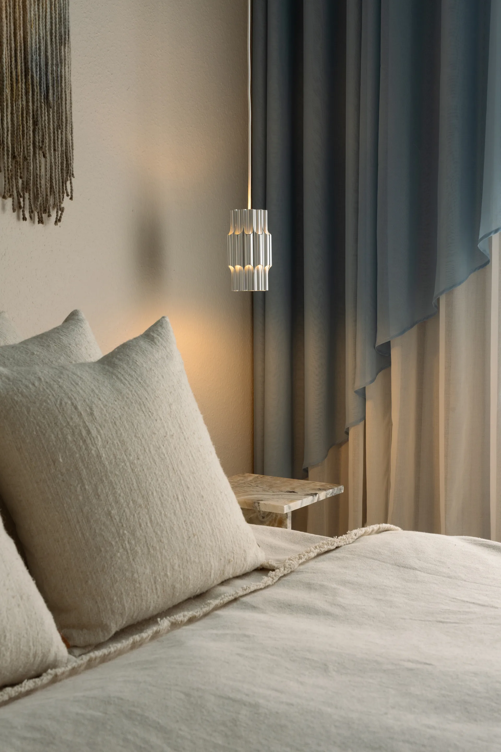 Lampada a sospensione Pan 120, Alluminio LYFA