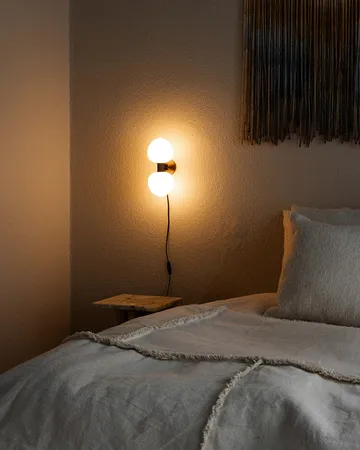 Lampada da parete Memoir II 120 - Bronzo - LYFA