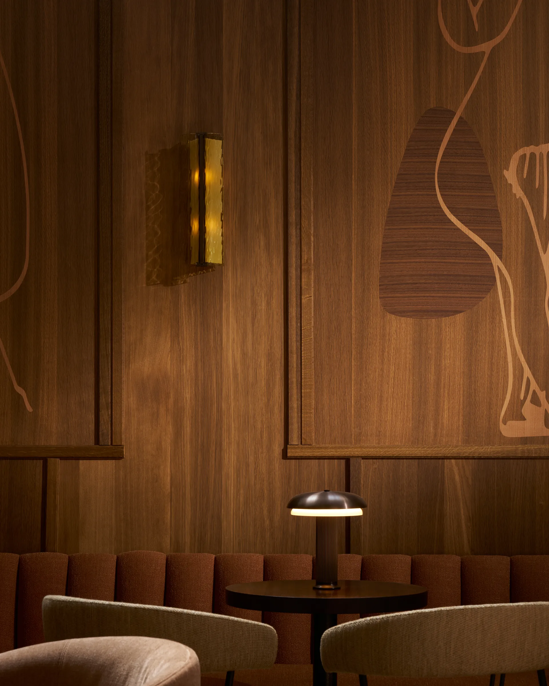 Lampada da parete Ryff, Bronzo LYFA