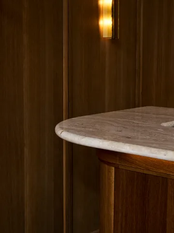 Lampada da parete Ryff - Bronzo - LYFA