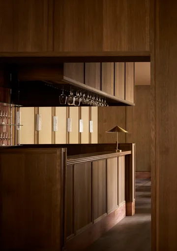 Lampada da parete Ryff - Ottone - LYFA