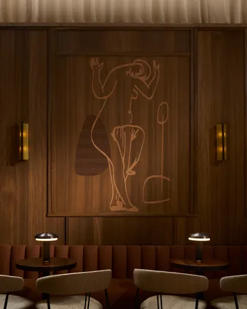 Lampada da tavolo portatile Noote - Bronzo - LYFA