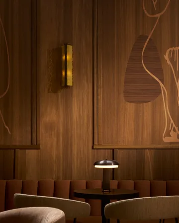 Lampada da tavolo portatile Noote - Bronzo - LYFA