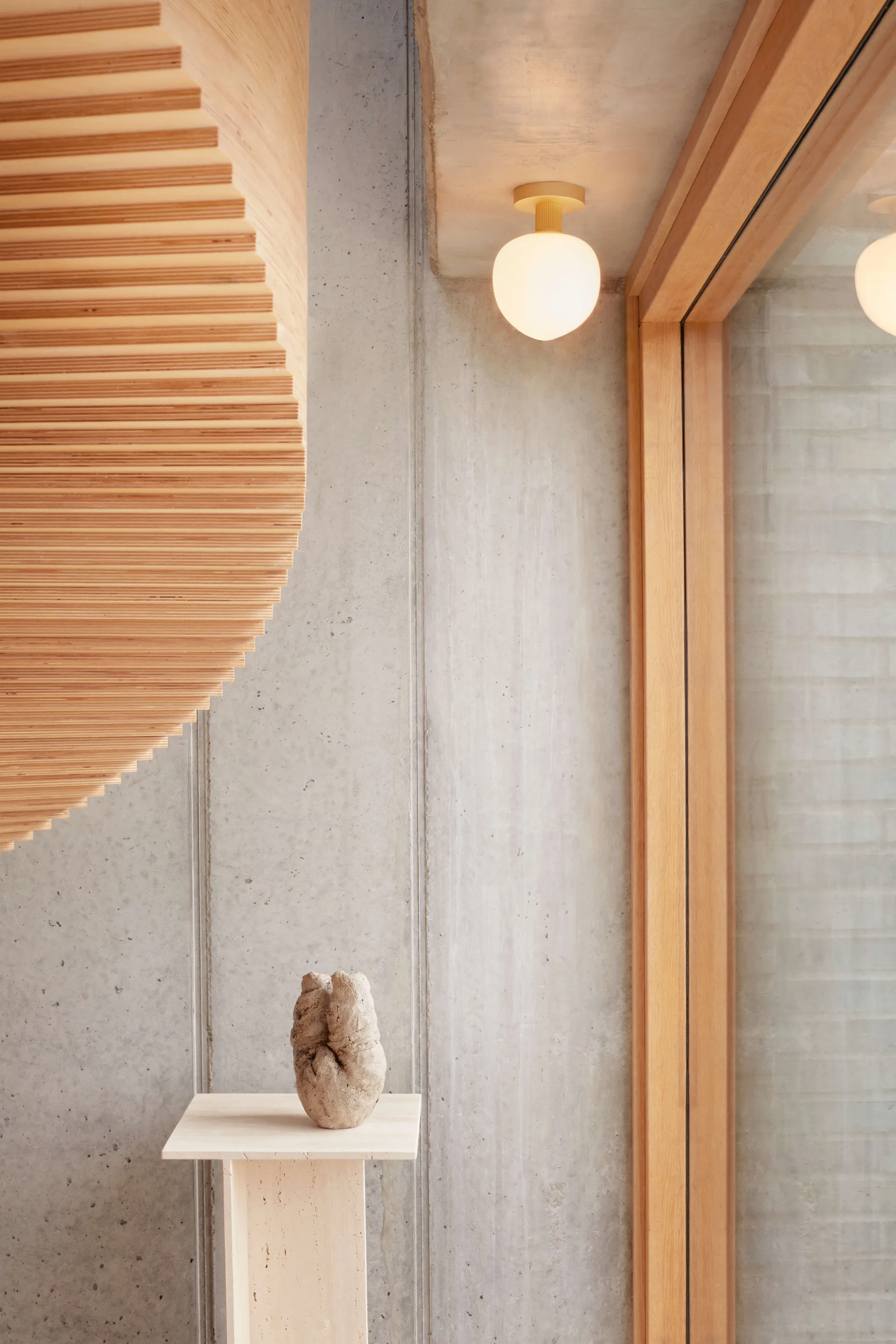 Plafoniera Memoir 120, Brass LYFA