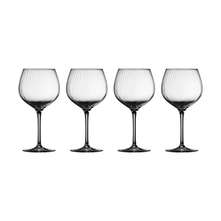 Bicchiere da Gin & Tonic Palermo Gold, 65 cl, confezione da 4, Trasparente Lyngby Glas