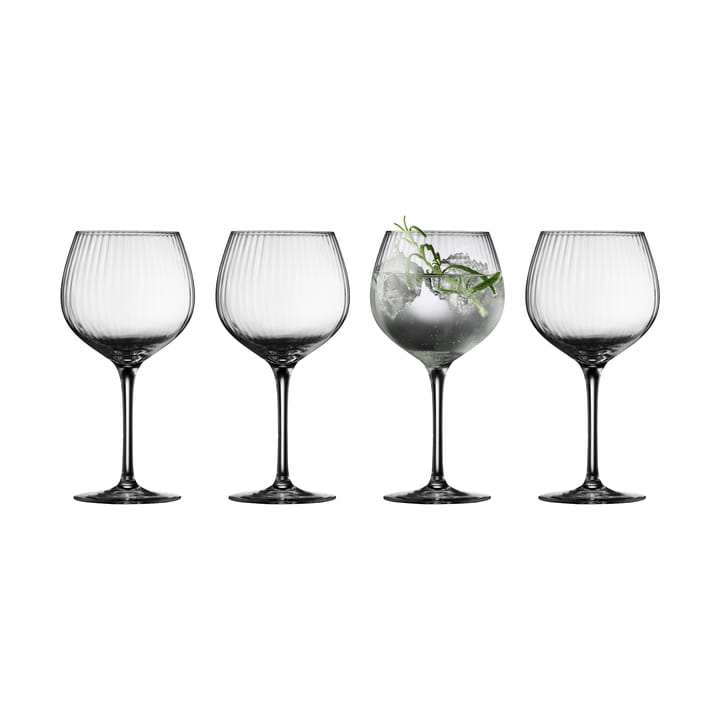 Bicchiere da Gin & Tonic Palermo Gold, 65 cl, confezione da 4, Trasparente Lyngby Glas