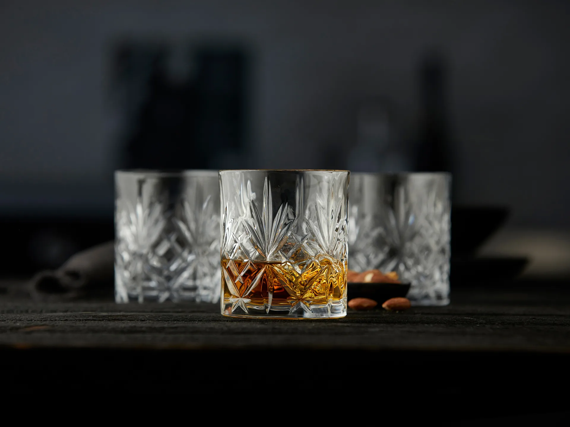 Bicchiere da whisky Melodia, 31 cl, confezione da 6, Cristallo Lyngby Glas