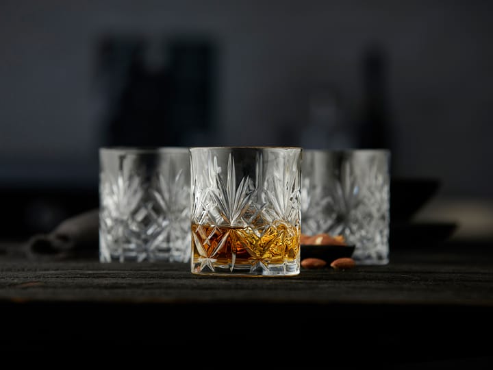 Bicchiere da whisky Melodia, 31 cl, confezione da 6 - Cristallo - Lyngby Glas