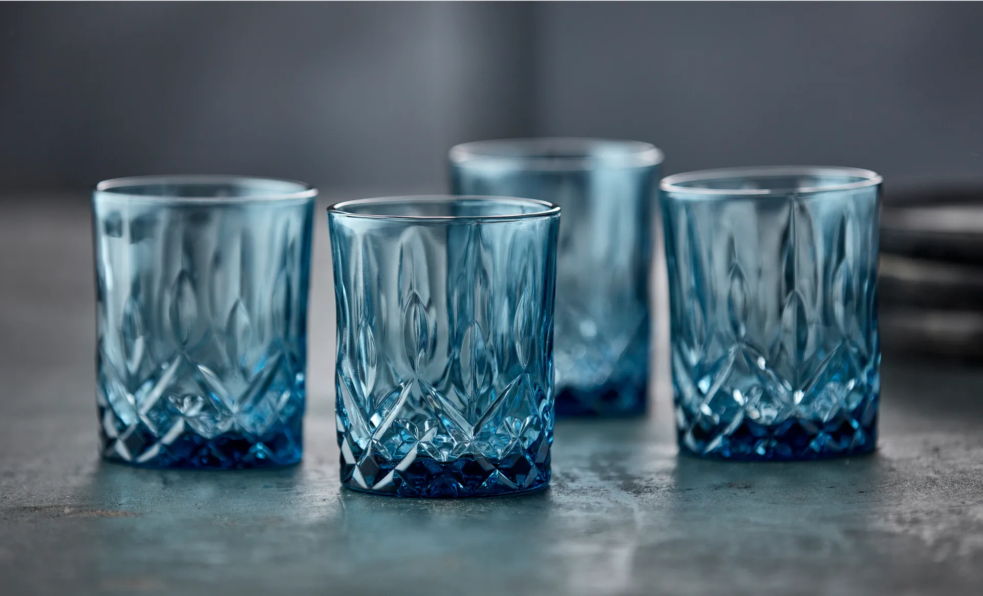 Bicchiere per whisky Sorrento 32 cl, confezione da 4, Blue Lyngby Glas