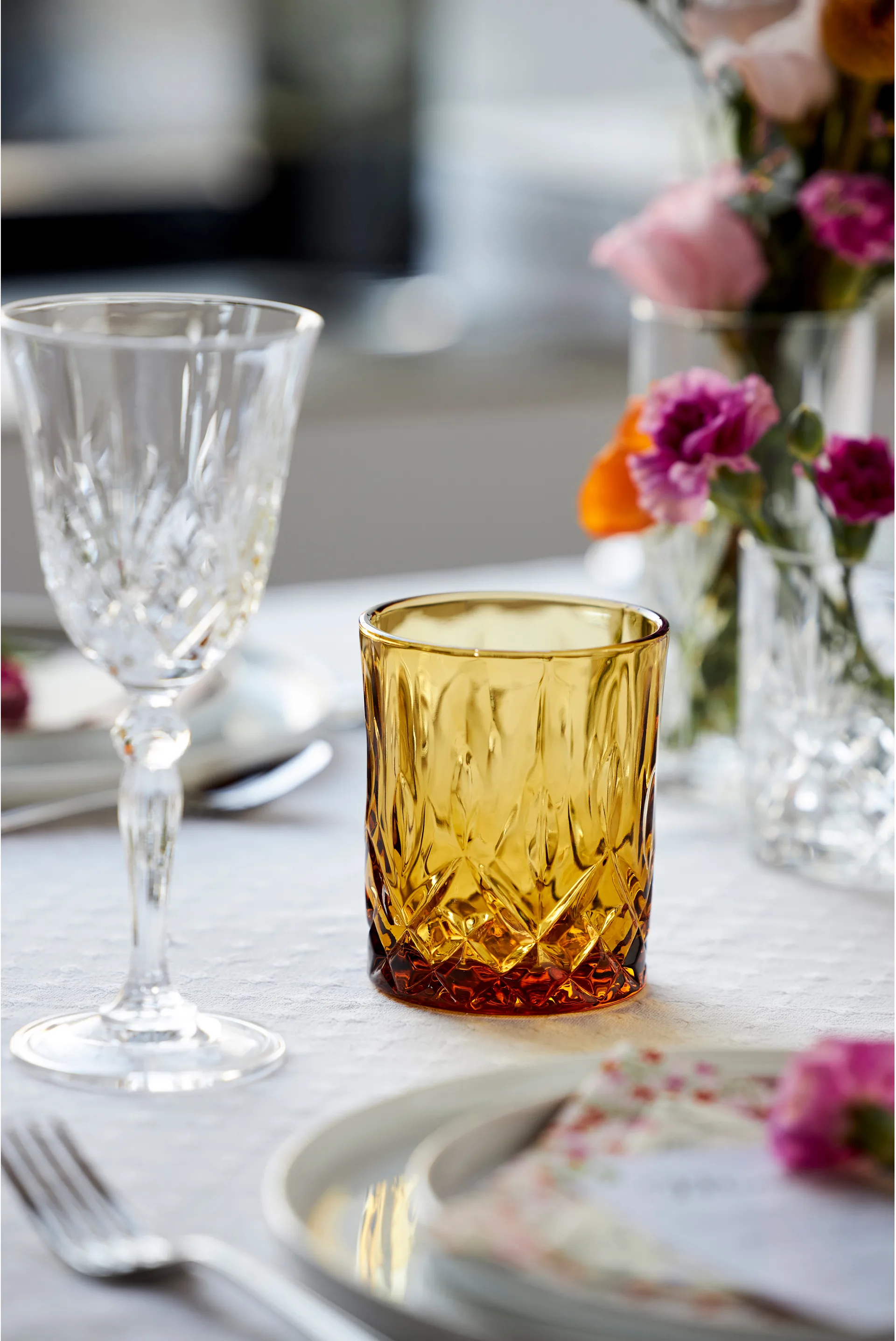 Bicchiere per whisky Sorrento 32 cl, confezione da 4, Blue Lyngby Glas