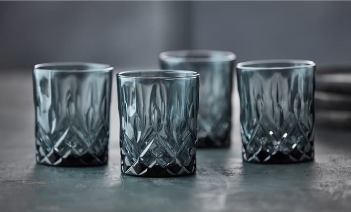 Bicchiere per whisky Sorrento 32 cl, confezione da 4 - Smoke - Lyngby Glas