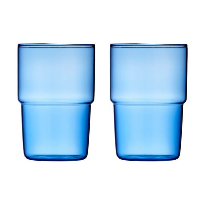 Bicchiere Torino 40 cl, confezione da 2 - Blue - Lyngby Glas