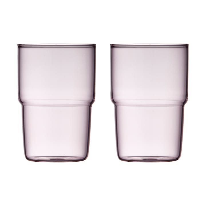 Bicchiere Torino 40 cl, confezione da 2 - Pink - Lyngby Glas