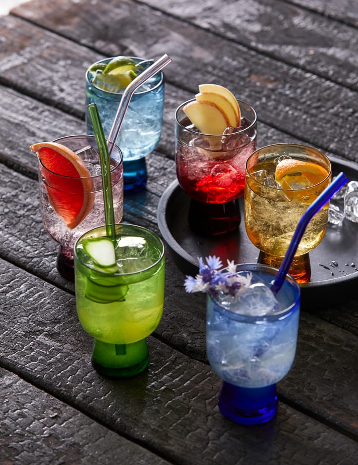 Bicchiere tumbler Lyngby in vetro, 30 cl, confezione da 6, Mix Lyngby Glas