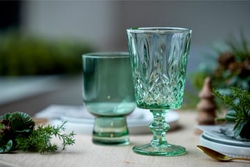Bicchieri da vino Sorrento 29 cl confezione da 4 - Verde - Lyngby Glas