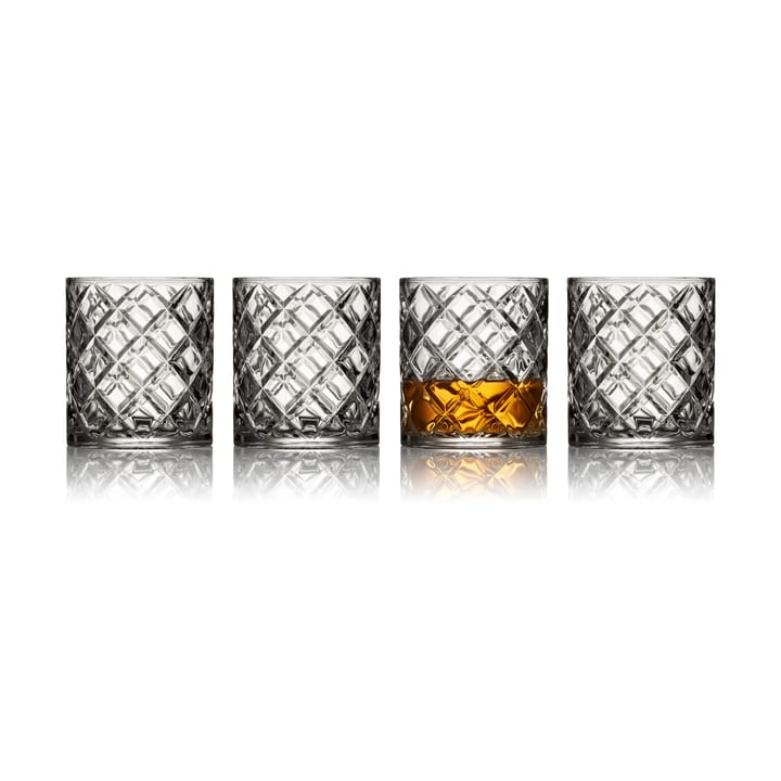 Bicchieri da whiskey Sevilla 30 cl confezione da 4 - Chiaro - Lyngby Glas