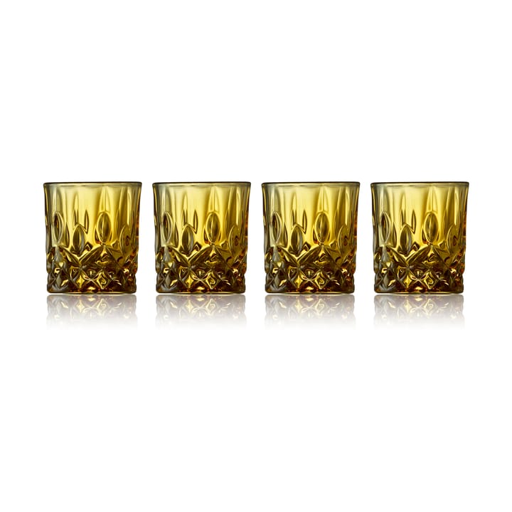 Bicchierini da shot Sorrento 4 cl confezione da 4 - Ambra - Lyngby Glas