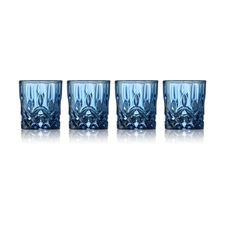 Bicchierini da shot Sorrento 4 cl confezione da 4 - Blu - Lyngby Glas