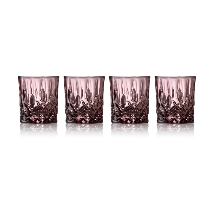 Bicchierini da shot Sorrento 4 cl confezione da 4 - Rosa - Lyngby Glas